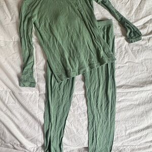 Kyte Bamboo Pajama Set in Matcha